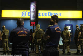 Notícia - Há um ano, o assalto ao Banco do Brasil. Relembre a cronologia dos fatos