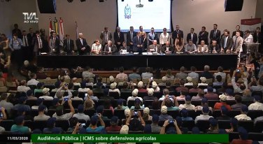 Notícia - ICMS dos defensivos agrícolas em debate na Alesc (VÍDEO)