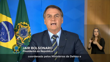 Notícia - Bolsonaro é contrário à suspensão de atividades nos estados e municípios