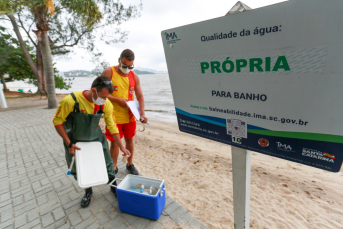 Notícia - Balneabilidade: Sul com seis pontos impróprios para banho