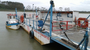 Notícia - Más condições do tempo impedem atividades na Balsa de Araranguá