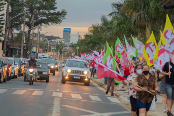 Notícia - Bandeiraço do 15 movimenta o Centro de Içara