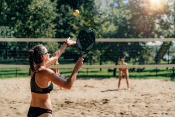 Notícia - Vagas encerradas para o 1° Desafio Unesc de Beach Tennis