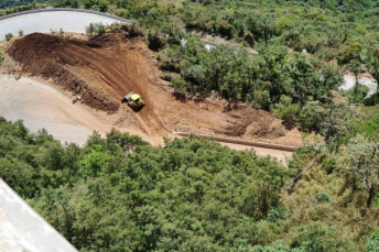 Notícia - Com investimentos do Estado, obras na BR-285 atingem o maior ritmo em oito anos