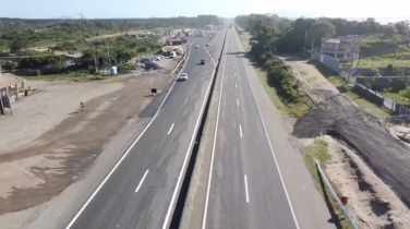 Notícia - Tem desvio de fluxo na BR-101 em Laguna (VÍDEO)