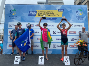 Notícia - Triathlon do Mampituba/FME Criciúma faz bonito em Brasileiro Infantil