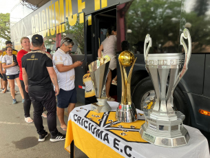 Notícia - ((Fotos e vídeo)) O Tigre fica! Tour do Tigrão agita o Sul na reta final do Brasileirão