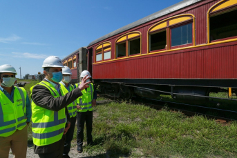 Notícia - Governador inaugura pera ferroviária no Porto de Imbituba