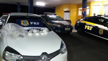 Notícia - PRF apreende 9 kg de cocaína na BR-101 em Maracajá 