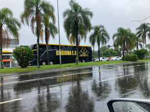 Notícia - ((Vídeo)) Teve carreata sim! Torcida encara a chuva e sai às ruas em apoio ao Tigre