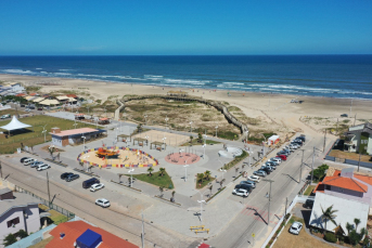 Notícia - Praça da Zona Sul será inaugurada nesta quinta-feira, em Balneário Rincão