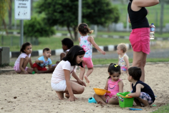 Notícia - Na cidade, a diversão é no parque