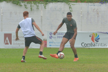 Notícia - Próspera pronto para partida contra o Figueirense