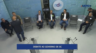 Notícia - Debate do Grupo Nd com candidatos ao governo teve formato mais dinâmico do que seus participantes