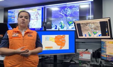 Notícia - Defesa Civil alerta para novos temporais no Sul catarinense (VÍDEO)