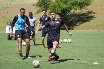 Notícia - Criciúma realiza treino tático e técnico na manhã de domingo