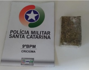 Notícia - Polícia Militar apreende mais 330 gramas de maconha