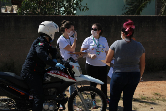 Notícia - Assistência Social de Criciúma firma parceria com Equipe Multi-Institucional