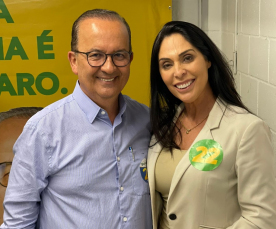 Notícia - Jorginho recebe apoio de políticos representantes dos evangélicos