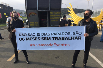 Notícia - Mais uma mobilização do setor de eventos