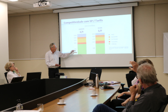 Notícia - Empresários e SC Gás discutem custos de insumo