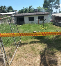 Notícia - Incêndio em edificação abandonada é registrado em Araranguá