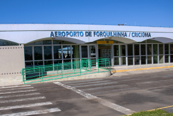 Notícia - Aeroporto Diomício Freitas deve ser concluído até janeiro de 2023