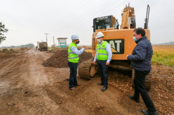 Notícia - Em visita ao Sul, governador visita obras na Jacob Westrup e Jorge Lacerda