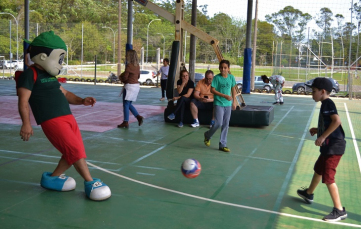 Notícia - Família e escola unidas na Festa da Família do Colégio Unesc