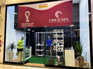 Notícia - Loja oficial de álbuns e figurinhas da Copa do Mundo chega ao Criciúma Shopping