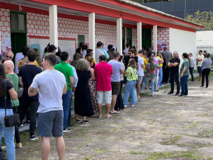 Notícia - Filas e atraso devem reduzir no segundo turno das eleições