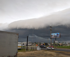 Notícia - Ouvintes registram a chegada da tempestade