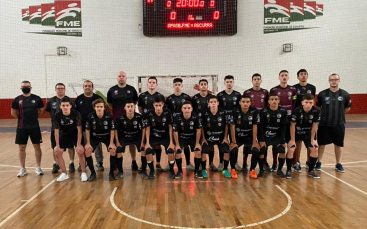 Notícia - Futsal Sub-17 de Criciúma está na semifinal do Campeonato Estadual