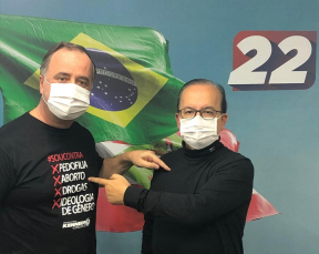 Notícia - Kennedy, PTB, e Jorginho, PL fecham aliança para 2022