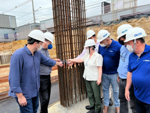 Notícia - Obra de ampliação do Hospital São José inicia oficialmente