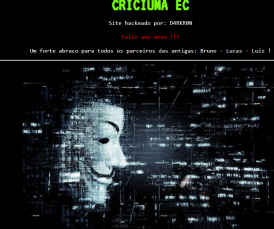 Notícia - Site do Tigre é hackeado 