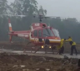 Notícia - Trabalhadores resgatados após enxurrada na Serra da Rocinha (VIDEO)