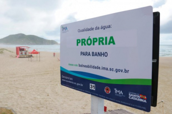 Notícia - Índice de pontos próprios para banho no estado sobe para 65,3%