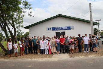 Notícia - Governo de Forquilhinha entrega UBS do bairro Saturno