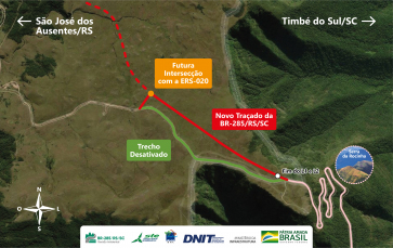 Notícia - DNIT alerta para alterações de tráfego na BR-285