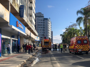 Notícia - Criciúma: Morre jovem vítima de incêndio no Edifício Madri