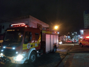 Notícia - Princípio de incêndio é registrado em restaurante