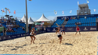 Notícia - Beach Tennis: Definida a final da categoria feminina no Rincão 