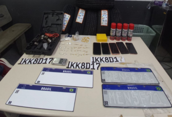 Notícia - PM prende homem e encontra mercadorias que foram furtadas de borracharia em Içara