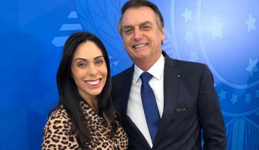 Notícia - Em encontro com Geovania, Bolsonaro manda mensagem para Santa Catarina