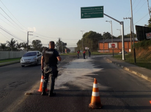 Notícia - Retorno do sol e volta das obras na rodovia Luiz Rosso 