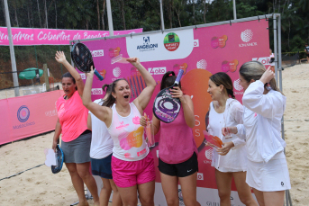 Notícia - Confira as imagens das campeãs do Open Viva Mais de Beach Tennis