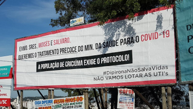 Notícia - O outdoor e o protocolo de Covid-19 em debate na Câmara