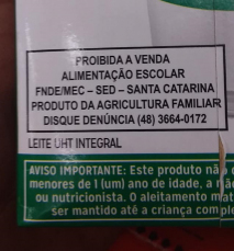 Notícia - Mercado criciumense vende leite destinado à merenda escolar 