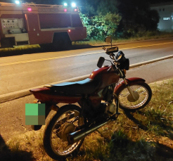 Notícia - Morro da Fumaça: Motociclista fica ferido após colisão na SC-443